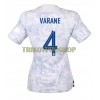 Original Fußballtrikot Frankreich Raphael Varane 4 Auswärtstrikot WM 2022 Für Damen